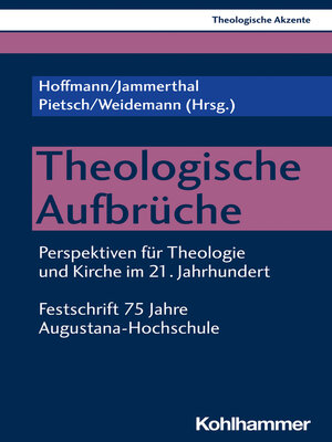 cover image of Theologische Aufbrüche